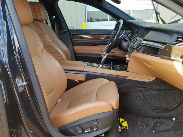 WBAKB8C5XBCY65937 - 2011 BMW 750LI BLACK photo 5