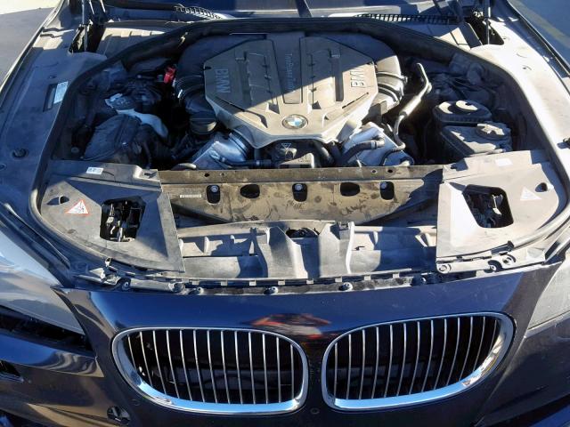 WBAKB8C5XBCY65937 - 2011 BMW 750LI BLACK photo 7