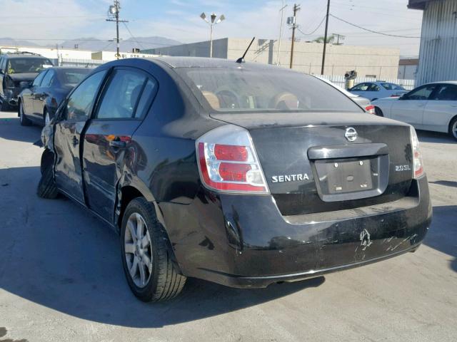 3N1AB61E47L603626 - 2007 NISSAN SENTRA 2.0 BLACK photo 3