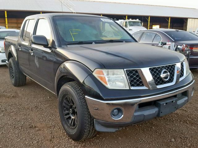 1N6AD07U66C447437 - 2006 NISSAN FRONTIER C BLACK photo 1