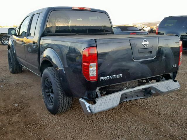 1N6AD07U66C447437 - 2006 NISSAN FRONTIER C BLACK photo 3