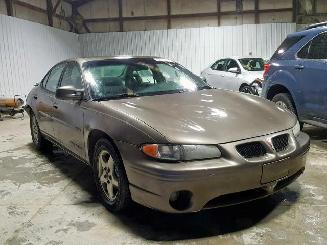 1G2WK52J91F231229 - 2001 PONTIAC GRAND PRIX BROWN photo 1