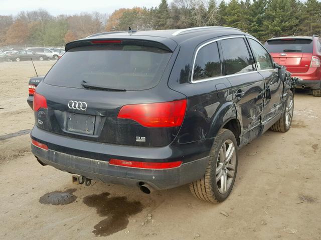 WA1BY74L57D066233 - 2007 AUDI Q7 3.6 QUA BLACK photo 4