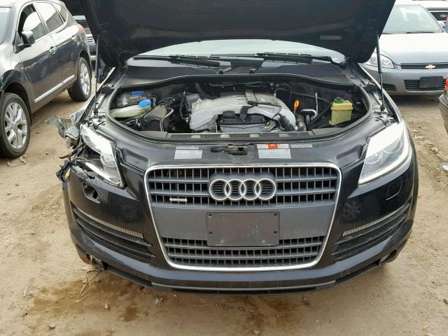 WA1BY74L57D066233 - 2007 AUDI Q7 3.6 QUA BLACK photo 7