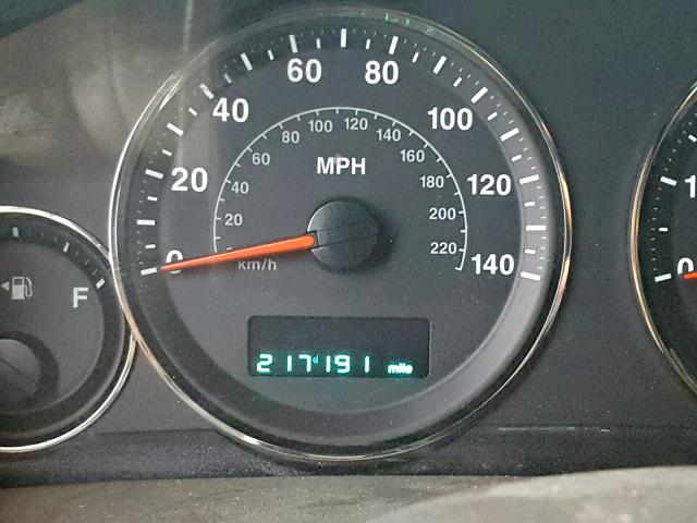 1J8HG58216C170515 - 2006 JEEP COMMANDER Tünd qırmızı foto 8