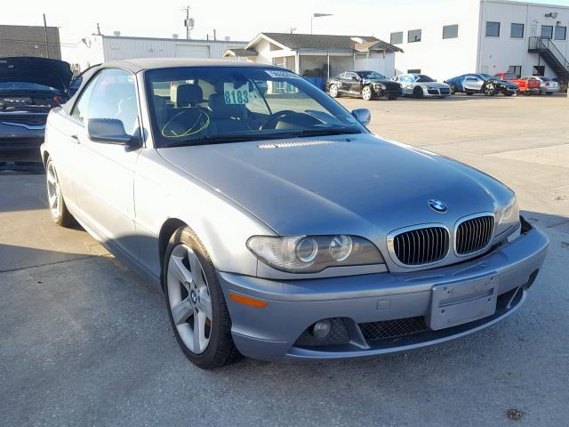 WBABW33486PX88126 - 2006 BMW 325 CI SILVER photo 1