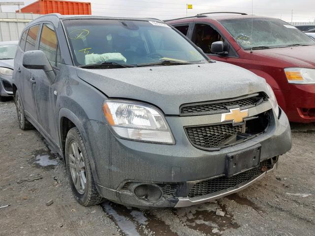 KL77P2EM2CK701226 - 2012 CHEVROLET ORLANDO LT GRAY photo 1