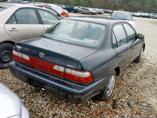 2T1BB02E5VC199409 - 1997 TOYOTA COROLLA DX GREEN photo 4