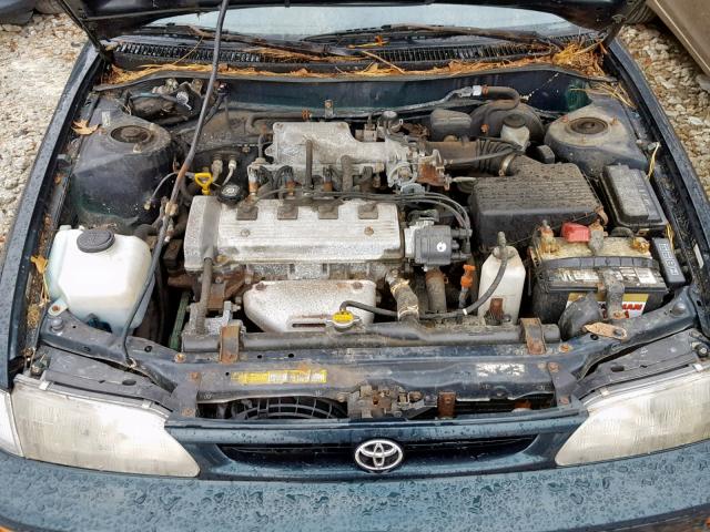 2T1BB02E5VC199409 - 1997 TOYOTA COROLLA DX GREEN photo 7