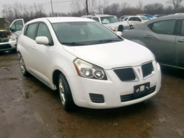 5Y2SP678X9Z450492 - 2009 PONTIAC VIBE WHITE photo 1