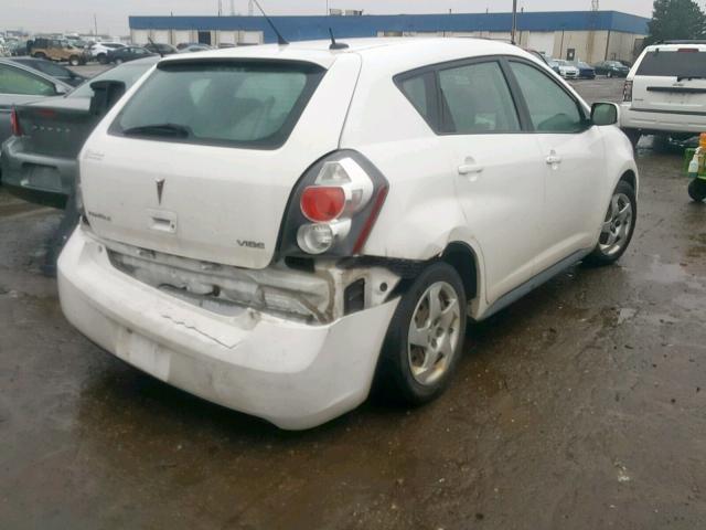 5Y2SP678X9Z450492 - 2009 PONTIAC VIBE WHITE photo 4