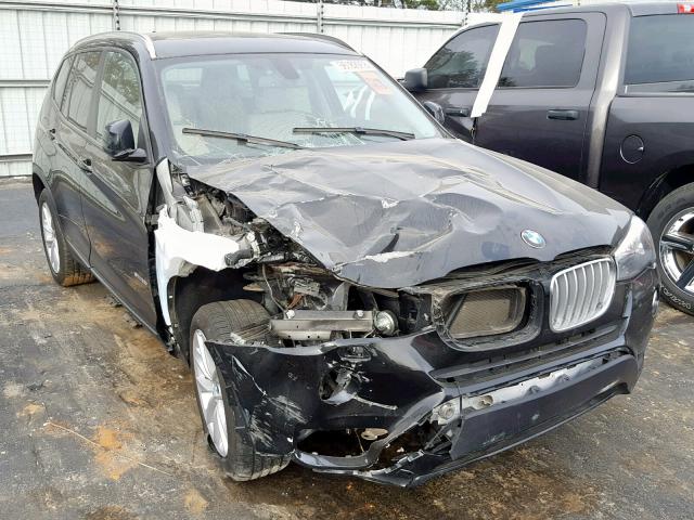 5UXWZ7C35H0V93461 - 2017 BMW X3 SDRIVE2 BLACK photo 1