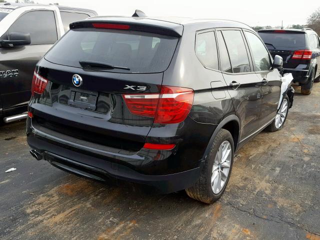 5UXWZ7C35H0V93461 - 2017 BMW X3 SDRIVE2 BLACK photo 4