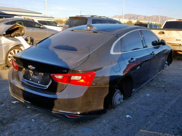 1G1ZB5ST5GF334031 - 2016 CHEVROLET MALIBU LS 黑色 照片 4