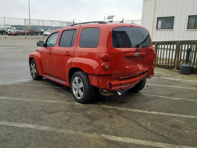 3GNCA13D48S707581 - 2008 CHEVROLET HHR LS RED photo 3