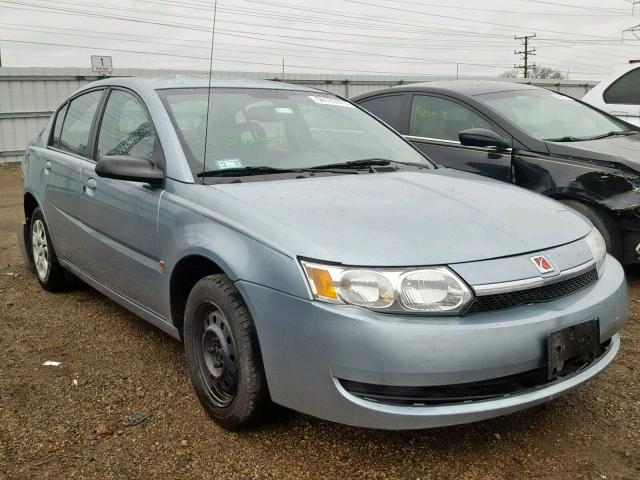 1G8AJ52F23Z176784 - 2003 SATURN ION LEVEL BLUE photo 1
