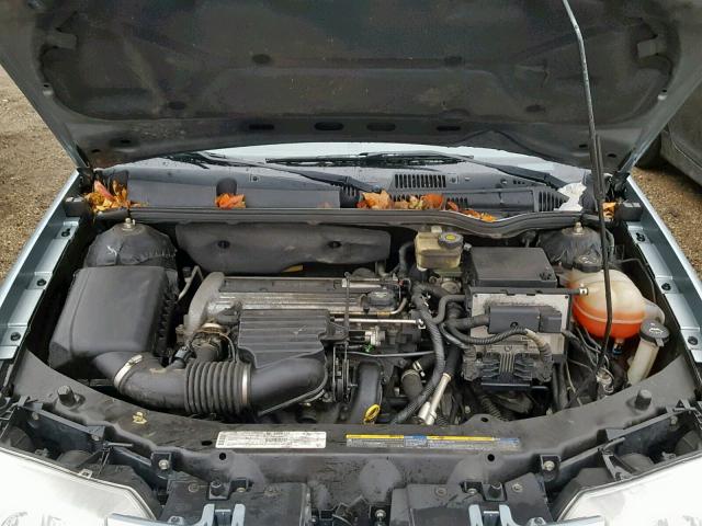 1G8AJ52F23Z176784 - 2003 SATURN ION LEVEL BLUE photo 7