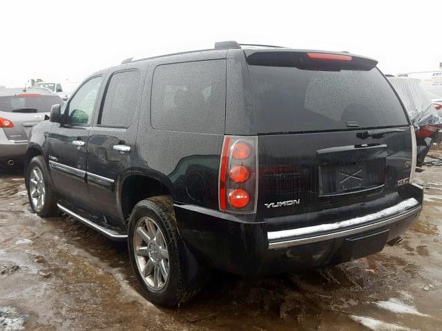 1GKFK63818J230519 - 2008 GMC YUKON DENA BLACK photo 3