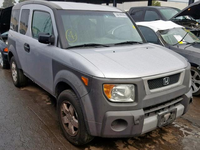 5J6YH18594L002491 - 2004 HONDA ELEMENT EX SILVER photo 1