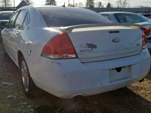 2G1WD58C669154228 - 2006 CHEVROLET IMPALA SUP 白色 照片 3