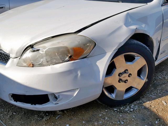 2G1WD58C669154228 - 2006 CHEVROLET IMPALA SUP 白色 照片 9