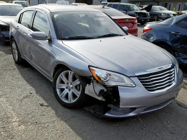 1C3CCBAB6DN671895 - 2013 CHRYSLER 200 LX SILVER photo 1