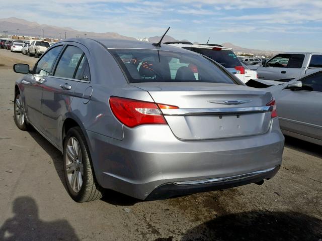 1C3CCBAB6DN671895 - 2013 CHRYSLER 200 LX SILVER photo 3