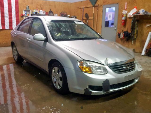 KNAFE121285524009 - 2008 KIA SPECTRA EX SILVER photo 1