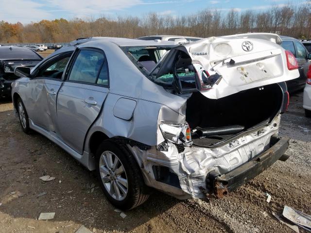 2T1BU4EE6AC407398 - 2010 TOYOTA COROLLA BASE  photo 3