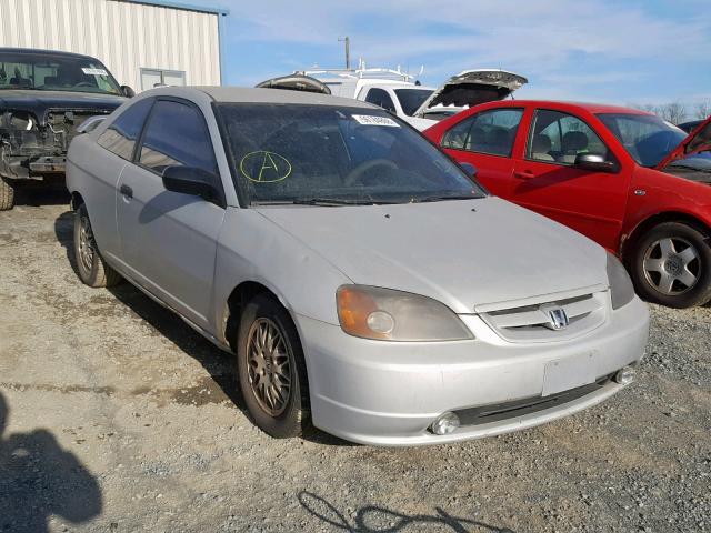 1HGEM21243L004417 - 2003 HONDA CIVIC DX SILVER photo 1