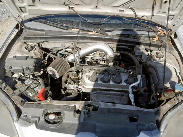 1HGEM21243L004417 - 2003 HONDA CIVIC DX SILVER photo 7