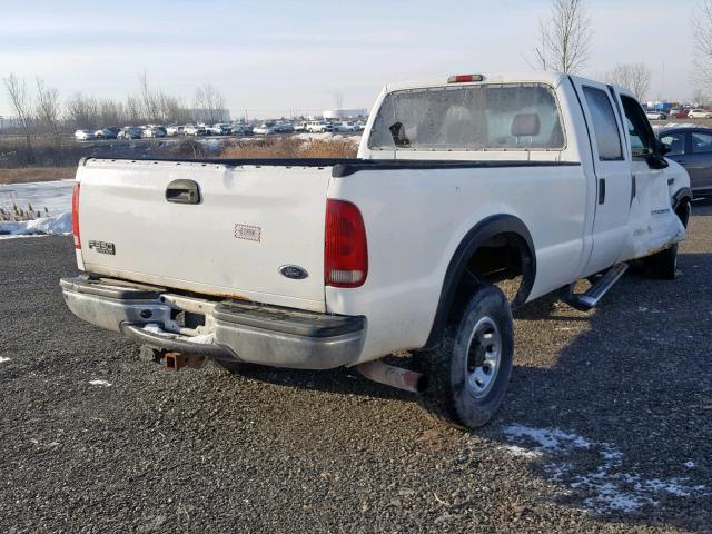 1FTSW31PX4EB85719 - 2004 FORD F350 SRW S WHITE photo 4