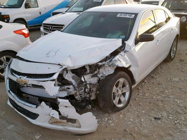 1G11B5SA3GF106489 - 2016 CHEVROLET MALIBU LIM WHITE photo 2