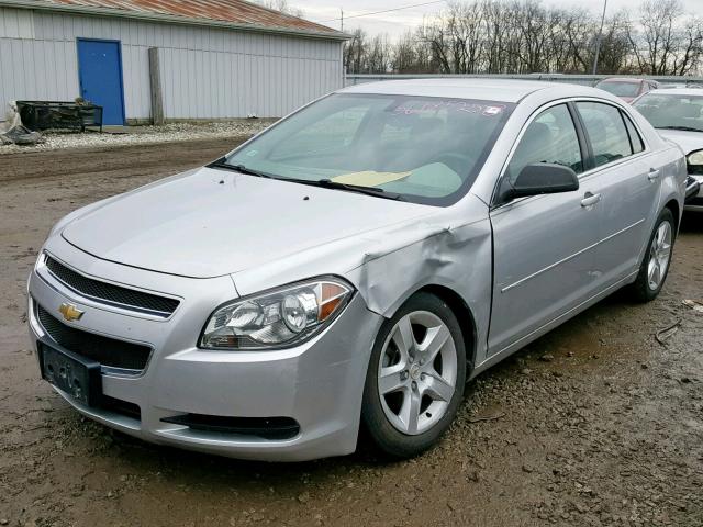 1G1ZB5E19BF149659 - 2011 CHEVROLET MALIBU LS ვერცხლისფერი ფოტო 2