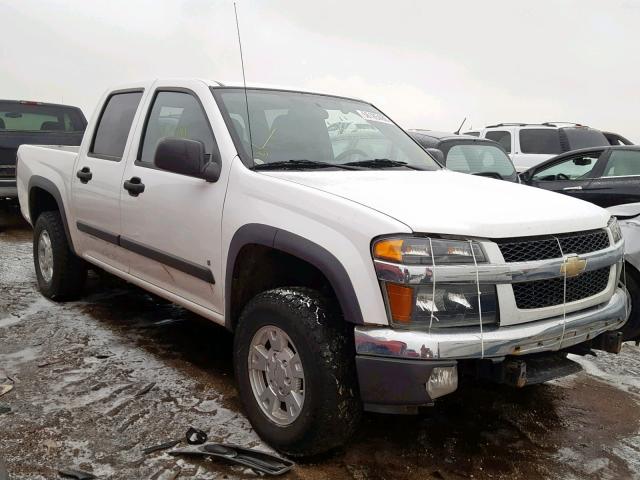 1GCDT33E488211717 - 2008 CHEVROLET COLORADO L WHITE photo 1