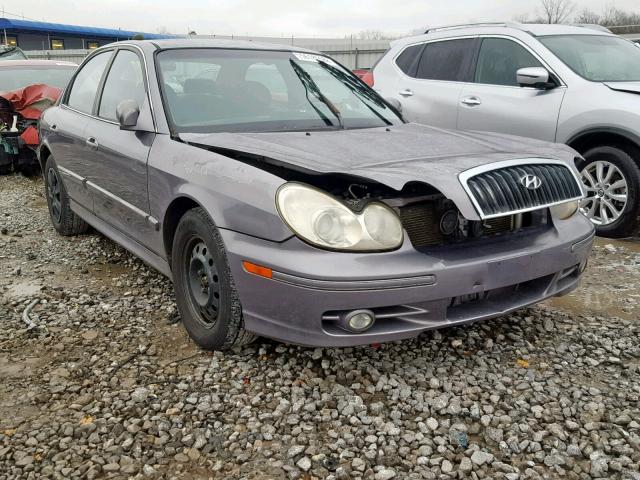 KMHWF25S55A185531 - 2005 HYUNDAI SONATA GL GRAY photo 1