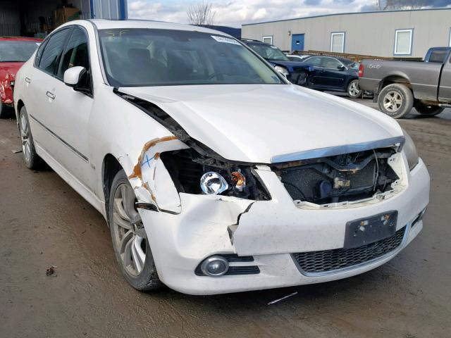 JNKAY01F58M652440 - 2008 INFINITI M35 BASE WHITE photo 1