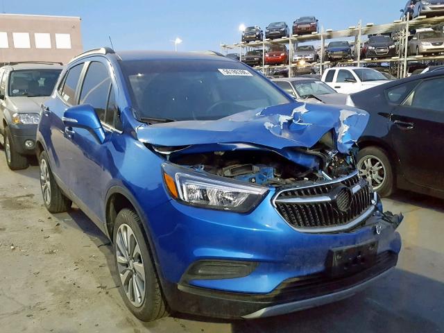 KL4CJESB9JB621968 - 2018 BUICK ENCORE PRE BLUE photo 1