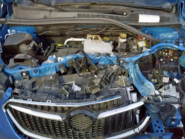 KL4CJESB9JB621968 - 2018 BUICK ENCORE PRE BLUE photo 7