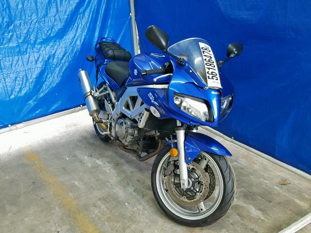 JS1VP53A742100393 - 2004 SUZUKI SV650 BLUE photo 1