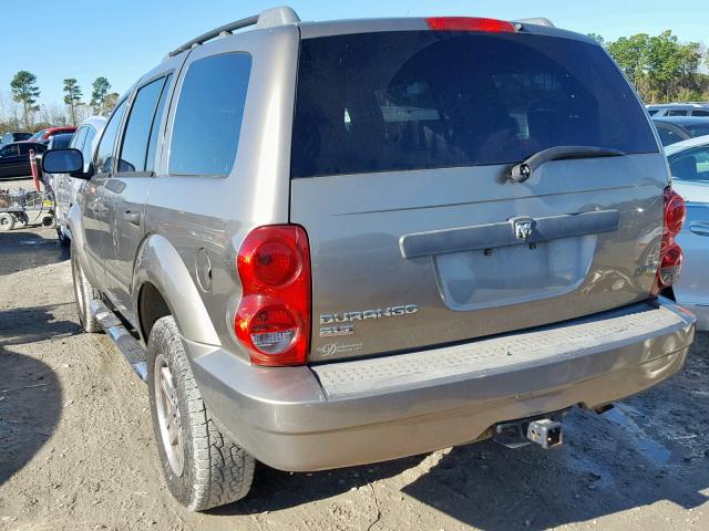 1D8HD48P77F573518 - 2007 DODGE DURANGO SL TAN photo 3