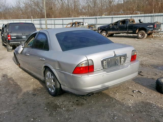 1LNHM87A04Y685978 - 2004 LINCOLN LS فضي صورة 3