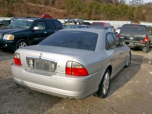 1LNHM87A04Y685978 - 2004 LINCOLN LS فضي صورة 4