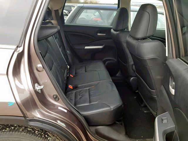 5J6RM4H75DL043994 - 2013 HONDA CR-V EXL TAN photo 6