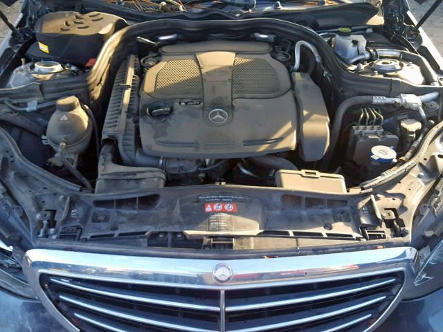 WDDHF5KB6EA910627 - 2014 MERCEDES-BENZ E 350 GRAY photo 7