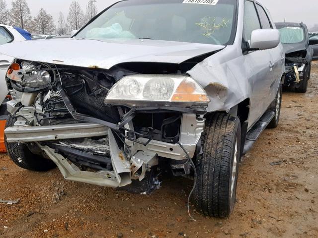 2HNYD18783H518592 - 2003 ACURA MDX TOURIN SILVER photo 2