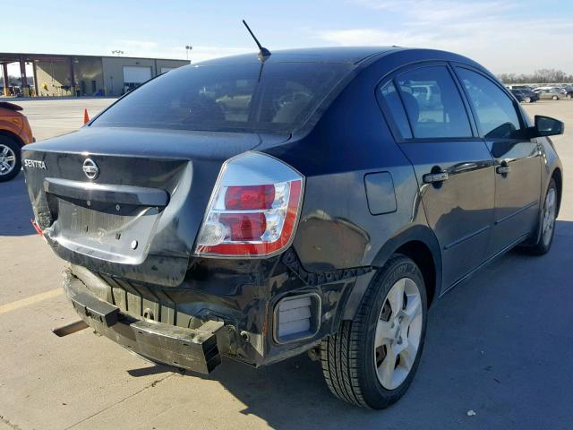 3N1AB61EX9L658844 - 2009 NISSAN SENTRA 2.0 BLACK photo 4