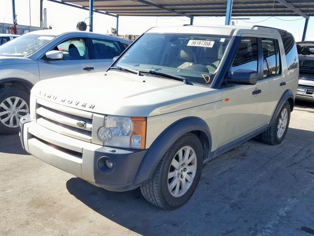 SALAE25486A376082 - 2006 LAND ROVER LR3 SE BEIGE photo 2