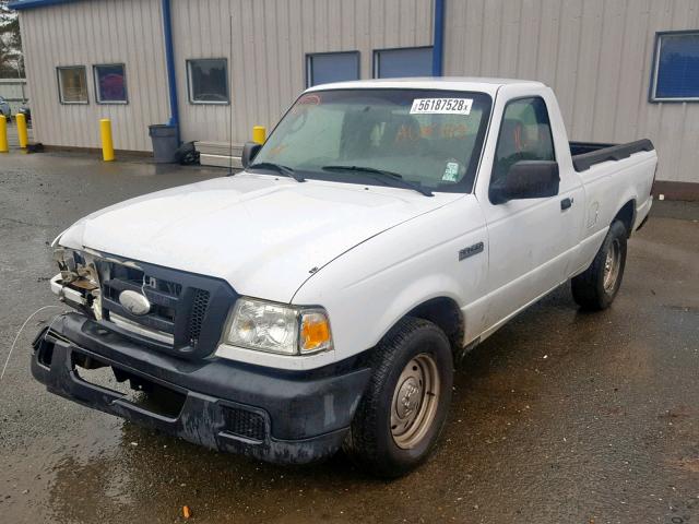 1FTYR10D66PA68790 - 2006 FORD RANGER WHITE photo 2