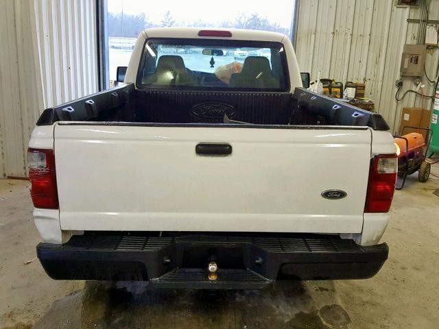 1FTYR10D66PA68790 - 2006 FORD RANGER WHITE photo 6